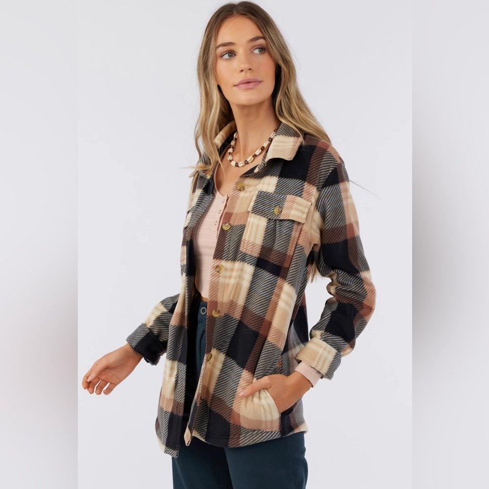 NWT O'Neill Collin's Print Fleece MSRP $70